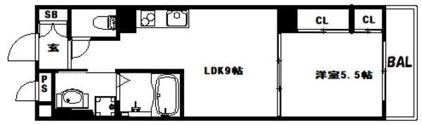 長田駅 徒歩13分 2階の物件間取画像